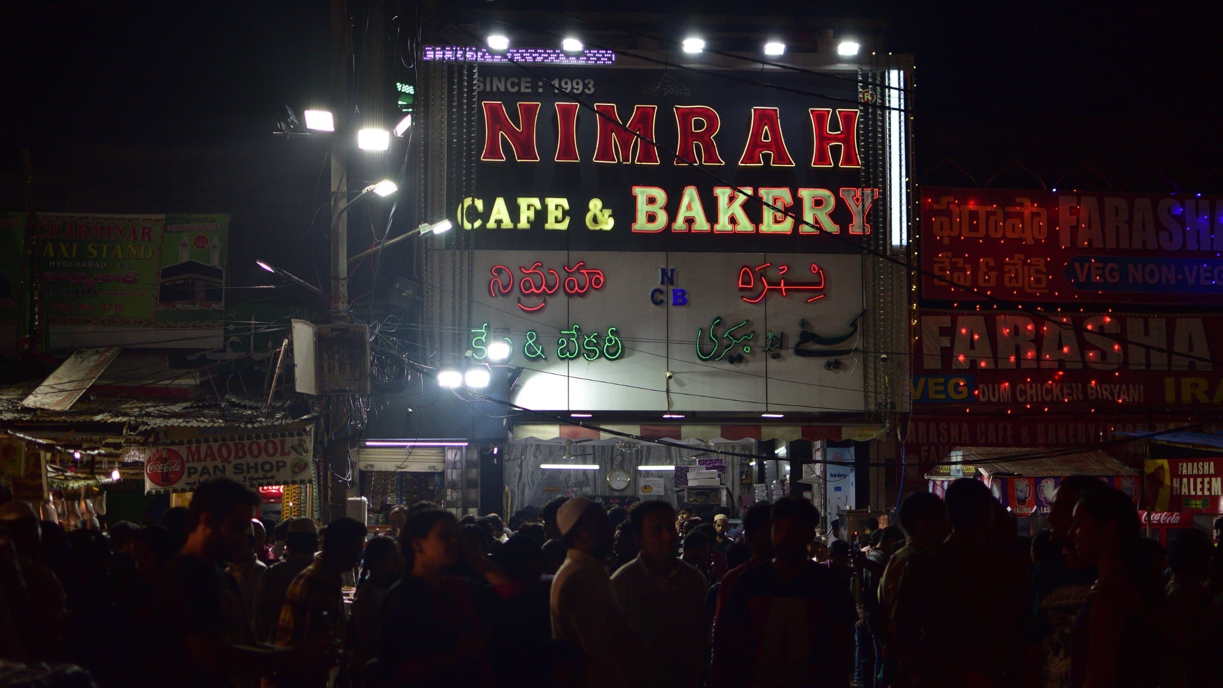 Nimrah Cafe in Charminar, Hyderabad